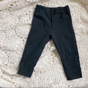 Black Full Length Leggings 18 Months